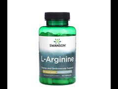 L-Arginine 850mg 90 Capsule Swanson